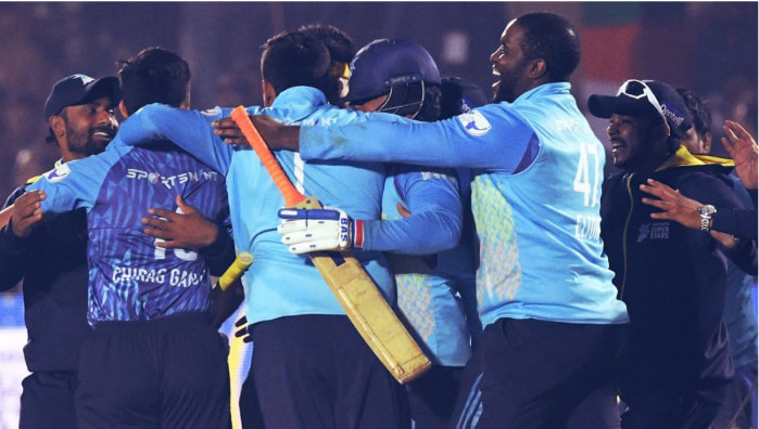 LLC 2024: Southern Super Stars win a Super Over thriller in Srinaga LLC 2024: Southern Super Stars win a Super Over thriller in Srinaga