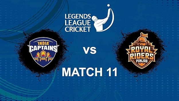 India Captains vs Royal Riders Punjab Match11 Highlights