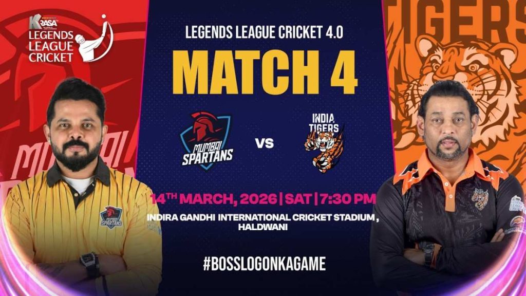 Mumbai Spartans vs India Tigers Match 4 Highlights & Recap